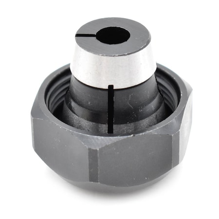 Big Horn 1/4 Inch Router Collet with Nut for Makita Routers - Replace Makita 193214-9 19698